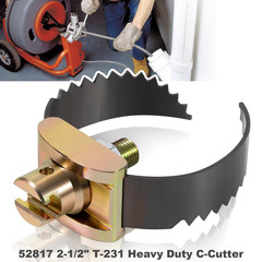 2-1/2″ C Cutter Drain Cleaner Tool 52817 T-231 for Ridgid K-40 K-45 K-50 K-3800