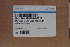 Agilent Technologies G5404-60029 Microplate Labeler Media Kit 0.25in 5K – NEW