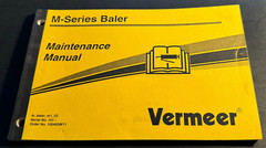 2004 VERMEER M SERIES BALER OPERATORS MANUAL P/N 105400W11 (918)