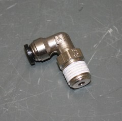 (10) Parker 90° Swivel Elbows, 1/4″ Tube x 1/4″ NPTF Pipe, PrestoLok Fitting