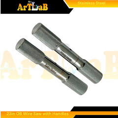 Set of 3pcs Cattle Dehorning Twisted Wire OB Tool Cutting Hand-Saw Wire 23in