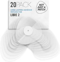 Freestyle 2 Sensor Covers 20 Pack – Durable, Water Resistant for 10-14 Days C…