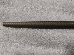 Round 12″ Smooth Cut File, American-Pattern Single Cut, Tang