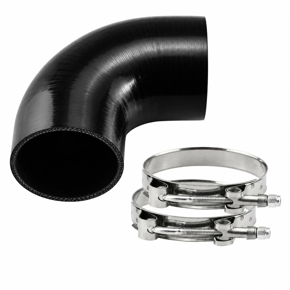 Ucreative 90 Degree Elbow ID: 4.0″ (101.6mm) 4-Ply High Performance Coupler S…