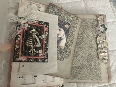 VINTAGE STYLE HANDMADE JUNK JOURNAL-“A Graceful Life”