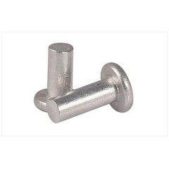 Aluminium Flat Head Solid Rivets Diameter 2mm, 3mm, 4mm, 5mm, 6mm, 8mm Rivet