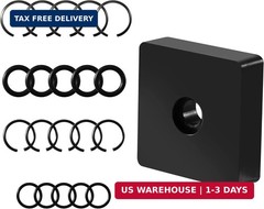 5-Pack 1/2″ and 3/8″ Impact Retaining Ring Clip With O-Ring for Milwaukee Electr