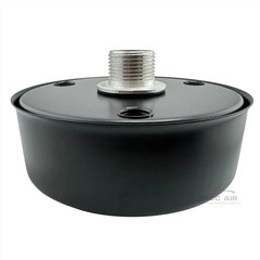 1″ NPT Air Compressor Intake Filter Silencer Assembly Metal Housing W/ Element