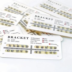 Dental Orthodontic Metal Bracket Braces Edgewise Roth/Mini/Standard 018/022 Slot