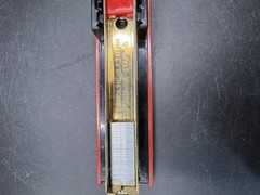 Swingline Red Plaid Tartan Desk Stapler ACCO Brands Full Size Retro Office Decor
