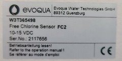 EVOQUA FREE CHLORINE SENSOT KIT