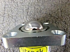 Omnitrack 1-1/2 Inch Diameter, Square, Chrome Steel Ball Transfer(DC)