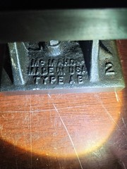 McMahon 4 Inch Adjustable Tilting Swivel Table Milling Type AB 2