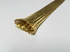 10 FEET 1 INCH BRAIDED GROUND STRAP GROUNDING BRASS Flat Braid MADE IN USA