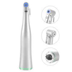 Dental Surgical LED Fiber Optic Implant Handpiece 20:1 Reduction Contra Angle