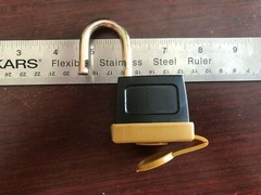 ‘Newest Style’ Padlock Pad Lock & Key for Caterpillar CAT 5P8500 5P8501 246-2641