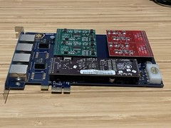 Digium AEX410 4-Port TDM PCIe Card, 4x S100M, 2x X100M, 5VPMADT032