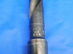 PTD 14.50mm HSS TWIST DRILL BIT IJ MORSE TAPER #2 SHANK 4 1/2 LOC 9″ OAL MT2