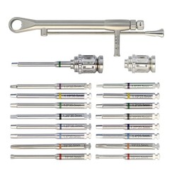 Universal Implant Prosthetic Kit Screwdrivers Hex Dirvers Torque Wrench Adapter
