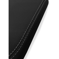 Gray PVC Leather Console Lid Cover Dodge Challenger 2015-2019 DOD-CHA-1520