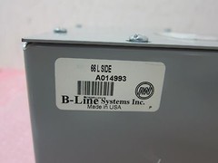 B-Line Systems, A014993, 6″ Wireway 90 Degree Elbow
