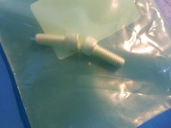 APPLIED MATERIALS 3690-03041 SCR CAP SKT HD 3/8-16 X 1L HEX SKT SST SLVR PL (X2)