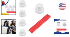 Replacement Spray Can Straws and Nozzles Set – 10 Straws & 5 Nozzles Included