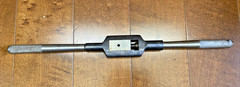 Vintage GTD No.7 5/8″ Tap Handle Greenfield Mass 19″ Hardened USA