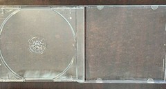 Lot of 3 used Clear 1 Disc Replacement CD Jewel Cases