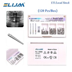 Dental Endo Screw Posts Mooser System Integral Set CT4 Titanium Root Canal Pins