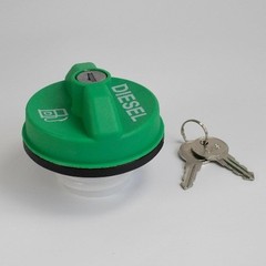 Locking Diesel Fuel Cap Gas Cap Fit for Silverado Express Ram 2500 3500 W350 D35