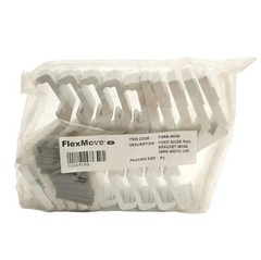 Lot of 10 Dorner FGRB-49X42 FlexMove Fixed Guide Rail Brackets, Aluminum