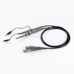 2pcs Oscilloscope Probe Scope Clip Test Cable Lead Kit 1X /10X BNC For P6100