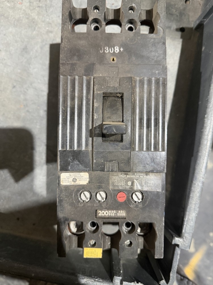 General Electric TFJ236200 200A 3-Pole 3-Phase 600V Circuit Breaker
