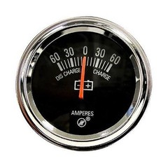Ammeter Gauge (60-0-60) Fits Universal Products Replaces 2213020-60AMP