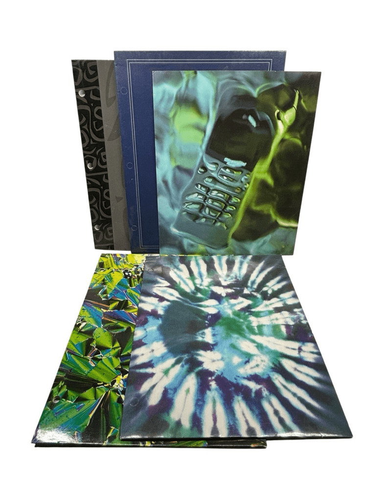 Vintage School Folders 90’s 00’s Lot of (5) Trapper Keeper Mead Duo-Tang