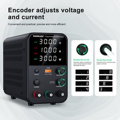 WPS3010 DC Adjustable 0-30/60/120/160V 0-3/5/10A Lab Variable Power Supply