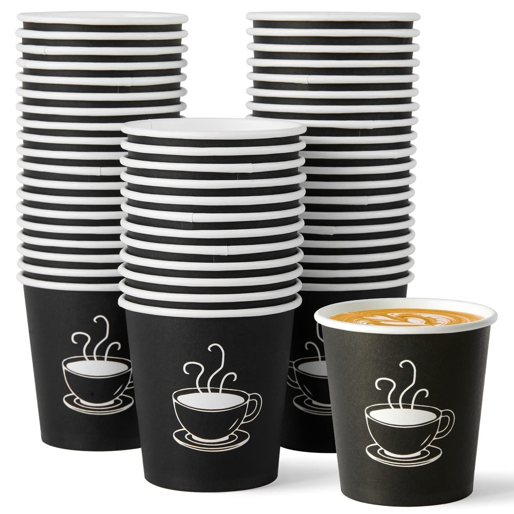 600 Pack 4 Oz Paper Cups Small Disposable Coffee Cups Paper Espresso Cups Hot/co