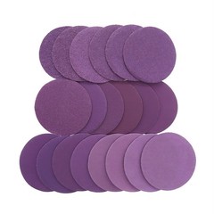 50mm Wet and Dry Sanding Discs 2 inch Sandpaper Hook and Loop Pads Grit 60-10000