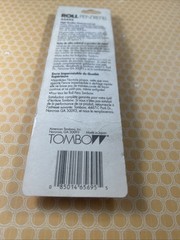 Tombow Black Roll 65695 Pen Refill Pack of 2 Sealed Japan Waterproof Fine Point