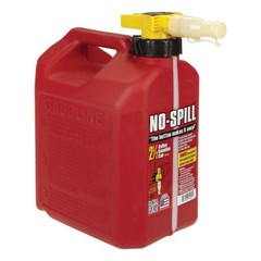 No-Spill 1405 Integrated Stainless Steel Screen Poly Plastic Gas Can 2.5 gal.