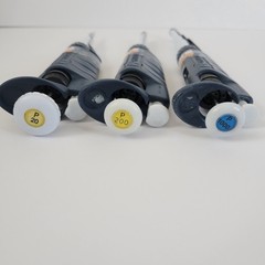 Gilson Pipetman Pipettes Set of 3 (P20, P200, P1000 µL) – Calibrated April 2026