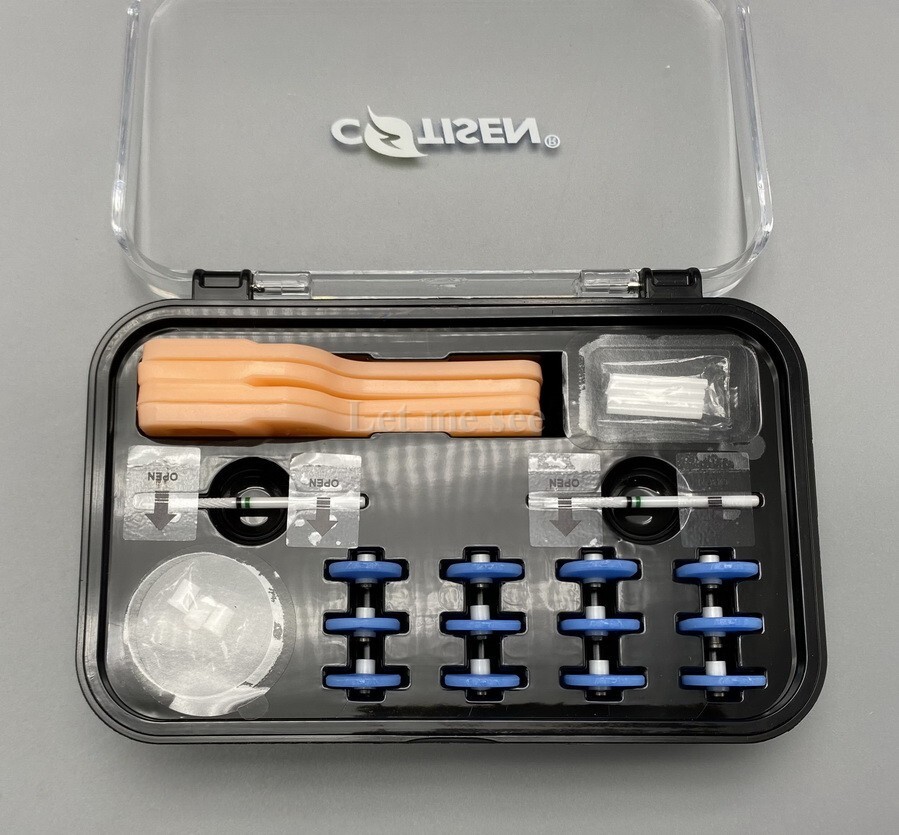 1kit Dental Implant Guide System Thermoplastic Molding Discs Locator Positioning