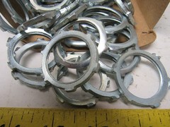 NEER L-300 1″ Zinc Plated Steel Locknut for Rigid or IMC Conduits Box of 100