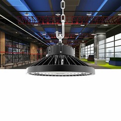 150W UFO Led High Bay Light Dimmable Commercial Industrial Garage Light 5000K