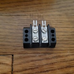 Box of 202 Count Marathon 0202084 (2) Position Terminal Block Connector Strips