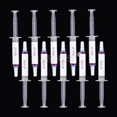 10Pcs Dental 37% Gel de Grabador de Ácido Fosfóric Compuesto F Esmalte y dentina