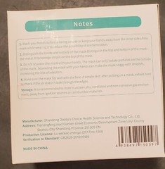 Daddy’s Choice Purism KN95 Protective Face Mask 20 Pcs.