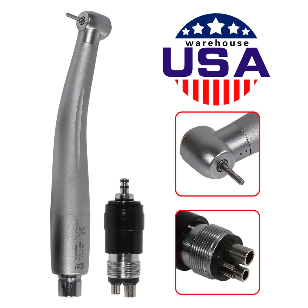 Yabangbang Dental High Speed Handpiece with Quick Coupler 4 Holes USA