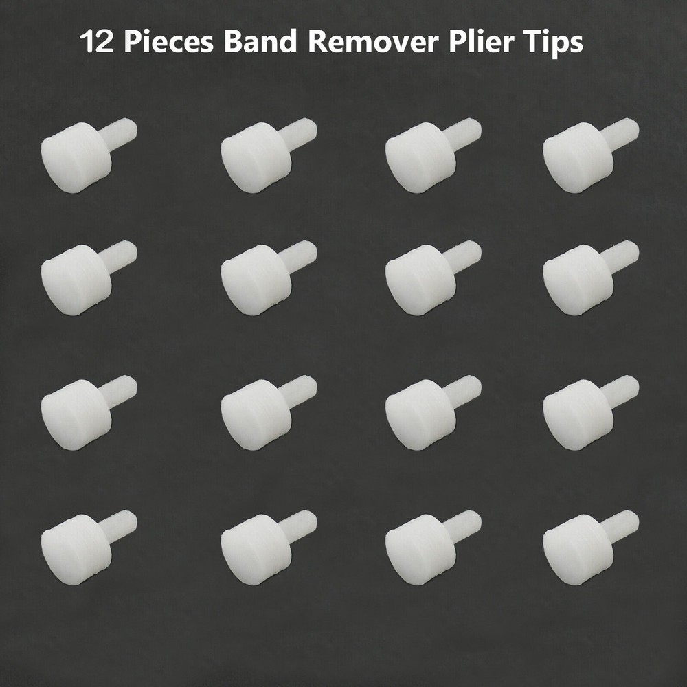 12Pcs Dental Orthodontic Band Removing Plier Tips
